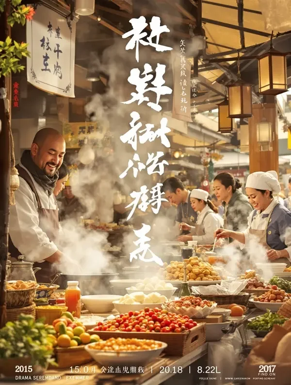 《小镇菜市场的早晨》- 黄豆短剧市井生活短剧封面